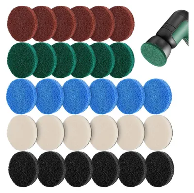 Obrázek produktu pro 30dílná sada nástavců Bosch pro univerzální kartáč Bosch Home/Garden 6033 s baterií Bosch Home/Garden 6033 (5 druhů pad kartáčů)