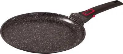 Image de Crepière fonte d'aluminium 28cm noir - Baumalu - 386608 -
