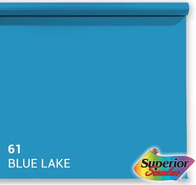 Produktbild von Vorgesetzter Hintergrundpapier 61 Blue Lake 1,35 x 11m