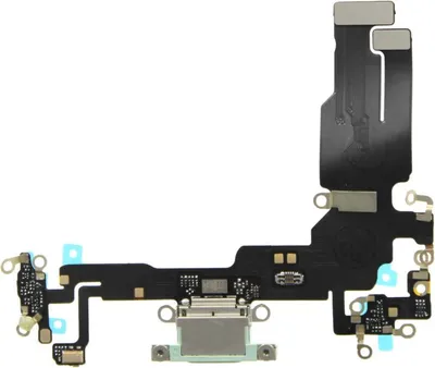 Produktbild von Original Ladebuchse Mikrofon USB Dock Connector Grün für iPhone 15 & Werkzeug