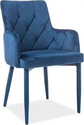 Produktbild von Esszimmerstuhl Küchenstuhl Set Ricardo marineblau 4er Set