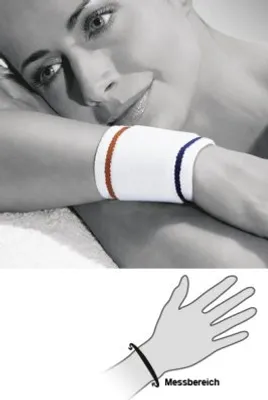 Produktbild von Bort ActiveColor Handgelenkbandage>>>>Farbe: weiß Gr. L