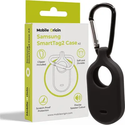 Image de Housse / Porte-clés pour Samsung SmartTag2 Mobile Origin Case A3, Noir