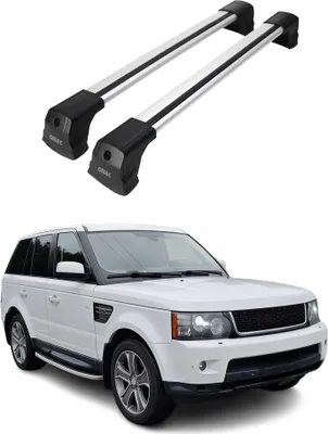 Image de Barres de toit transversales pour Range Rover Sport L320 2005-2013 Alu Gris