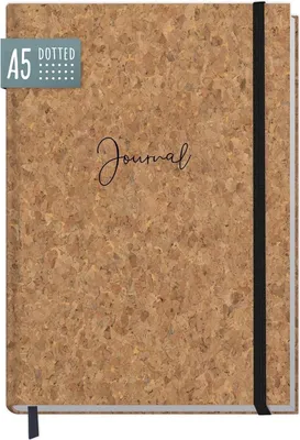 Produktbild von paper&you Notizbuch Classic / dotted / A5+ / Kork / Häfft-Verlag