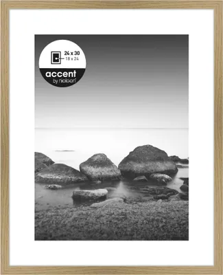 Obrázek produktu pro Nielsen Aura eiche         24x30 Holz inkl. Passepartout  1122002