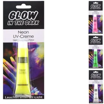 Image de Crème de maquillage Uv Glow In The Dark 4 assorties 28 Ml