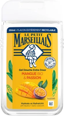 Produktbild von Le Petit Marseillais Mangue BIO & Passion- Duschgel mit BIO Mango und Passionsfrucht