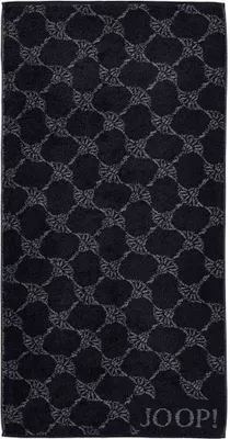 Produktbild von JOOP! Duschtuch Classic 1611 Farbe schwarz Größe 80x150cm