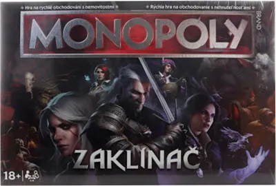 Obrázek produktu pro MONOPOLY Zaklínač The Witcher CZ