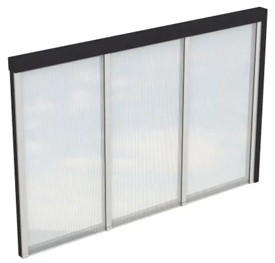 Produktbild von Seitenwand Polycarbonatplatten SKAN HOLZ 305 x 200 cm anthrazit