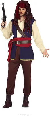 Immagine prodotto di Costume da pirata Guirca per adulti taglia unica