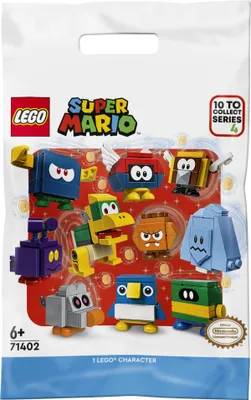Produktbild von LEGO 71402 Super Mario Mario-Charaktere-Serie 4, 1 Figur (zufällige Auswahl), Spielzeug-Figuren zum Sammeln ab 6 Jahren