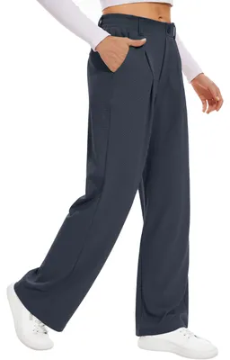 Produktbild von Elegante Palazzo-Hose für Frauen mit hoher Taille und weitem Bein