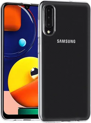 Produktbild von Samsung Galaxy A30S Transparant Silicone Backcover hoesje