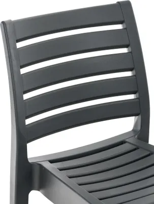 Produktbild von 4er Set Barhocker HLO-CP59  dunkelgrau