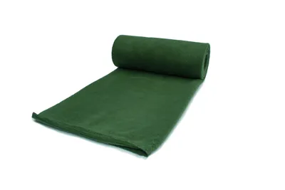Obrázek produktu pro Tkaniny Polar Fleece 300 g/m2 lesní zelená 50 x 155 cm