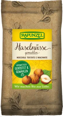 Produktbild von Haselnüsse - geröstet & gemahlen 125g