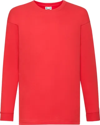 Produktbild von Fruit of the Loom Kids Valueweight Long Sleeve T-Shirt Kinder Shirt langarm
