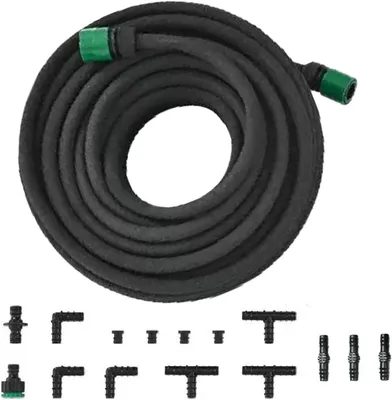 Produktbild von Gartenschlauch Tropfschlauch-Set, Perlenschlauch für Bewässerung, Gartenschlauch für Tropfbewässerung, Perlenschlauch, Gartenschlauch für Wasserschlau