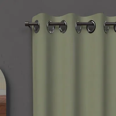 Obrázok produktu pre Tmavá roletová záclona 135 x 250 cm v khaki farbe pre zachovanie súkromia