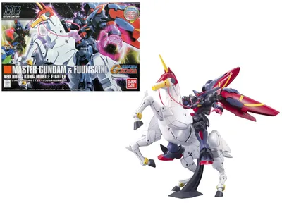 Zdjęcie produktu dla Bandai HGFC 1/144 Master Gundam & Fuunsaiki - 13 cm - model do składania