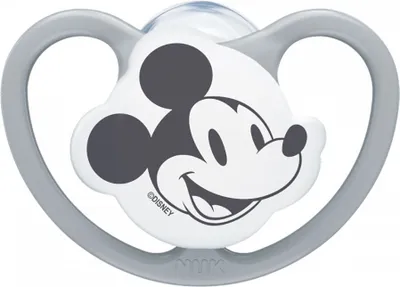 Obrázok produktu pre Cumlk Space NUK 6-18m Disney Mickey Mouse siv - 6-18 m