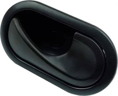 Image de Poignée intérieure pour porte droite Renault, Dacia, noir brillant