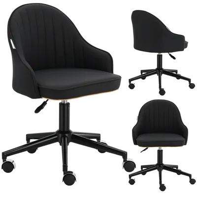 Image de Tabouret de beauté coiffeur chaise tabouret selle SPA mobile noir