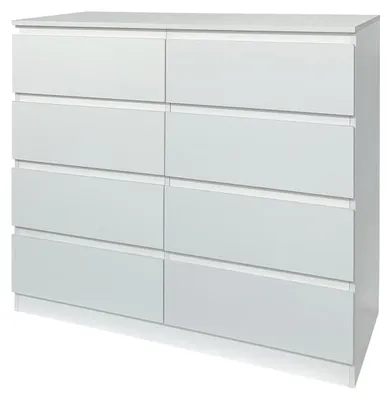 Produktbild von Kommode 8 grifflose Schubladen Thekla Weiß