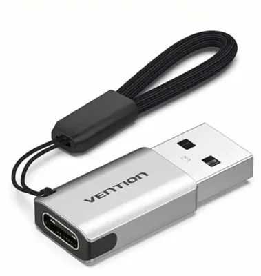 Produktbild von Vention CDPH0, USB A, USB C, Grau