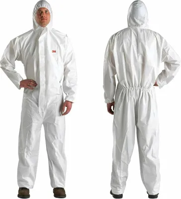 Produktbild von 3M uni Arbeitsoverall weiß Größe XL