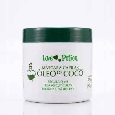 Obrázek produktu pro Love Potion Máscara Capilar Óleo de Coco - Maska s Kokosovým Olejem (250g)