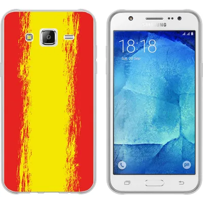 Produktbild von PhoneNatic Case kompatibel mit Samsung Galaxy J5 (2016) J510 Silikon-Hülle WM Spanien M11