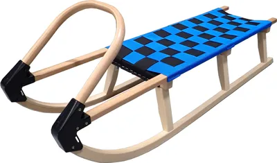 Immagine prodotto di slitta in legno 125 cm - blu