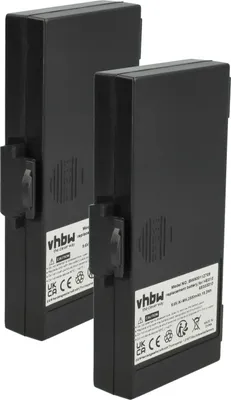 Produktbild von vhbw 2x Akku Ersatz für Hetronic 68303000, 68303010, 6830300, 68303020, HE010 für Funkgerät, Walkie Talkie (2000 mAh, 9,6 V, NiMH)