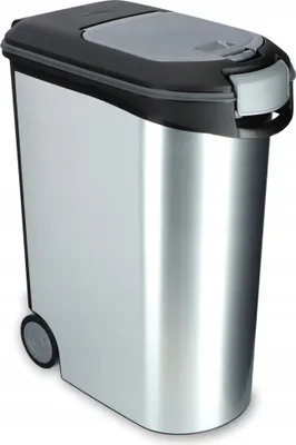 Obrázek produktu pro Krmítko pro psy a kočky – zásobník – objem 20 kg – skladování krmiva pro zvířata
