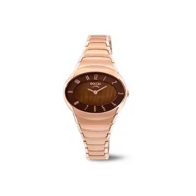 Produktbild von Boccia 3255-01 Titan Damenarmbanduhr
