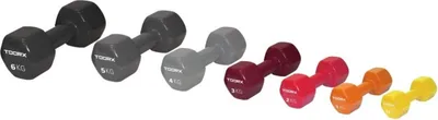 Zdjęcie produktu dla Hantla winylowa Toorx Fitness - 3 kg fioletowa
