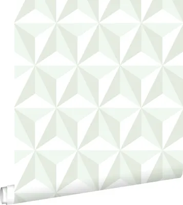 Produktbild von ESTAhome Tapete 3D-Muster Mintgrün 53 cm x 10.05 m