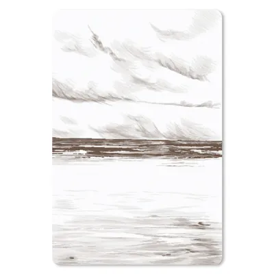 Produktbild von MuchoWow® Mauspad Mousepad Meer - Himmel - Strand 40x60 cm - Mousepads - Maus Mat - Pad - Mausunterlage - Schreibtisch Accesoire