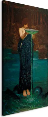 Produktbild von Vlies Leinwandbild - Circe Invidiosa 40x80 cm Reproduktionen l-F-10023-b-a