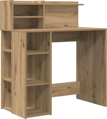 Obrázok produktu pre vidaXL Artisan dubový stôl 90 x 48 x 101,5 cm materiál na báze dreva