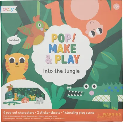 Obrázok produktu pre Ooly Pop-Out Jungle Adventure Playset - Kreatívna hračka