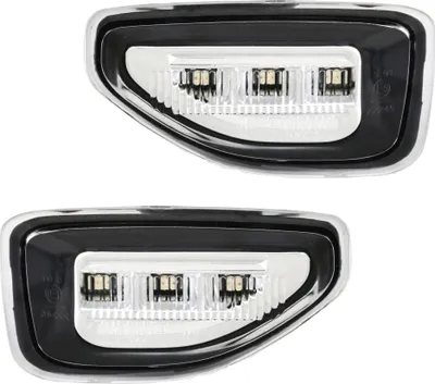 Produktbild von LED Seitenblinker Set für Dacia Duster 2 2018- Blinker Schwarz Chrom Eagle Eyes