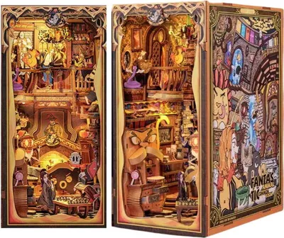 Produktbild von Book Nook Miniaturhaus - Fantastische Tiere - CuteBee