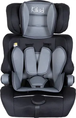 Image de Siège enfant Kikid Basic 76-150cm R129, noir-gris