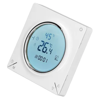 Zdjęcie produktu dla Inteligentny termostat, termostat z ekranem LCD, regulator temperatury, termostat klimatyzacyjny, termostat LCD, zdalny termostat