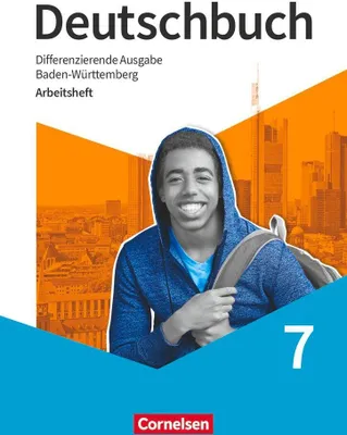 Produktbild von Deutschbuch 7. Schuljahr - Differenzierende Ausgabe Baden-Württemberg 2024 - Arbeitsheft mit Lösungen