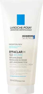 Produktbild von LA ROCHE-POSAY Effaclar H Iso-Biome Reinigungscreme für das Gesicht, 200 ml Creme